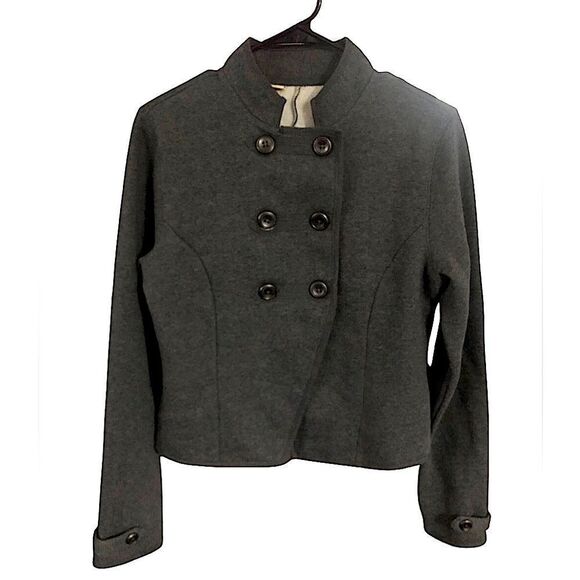 Covington grey pea coat jacket in size medium NWOT - Picture 1 of 5